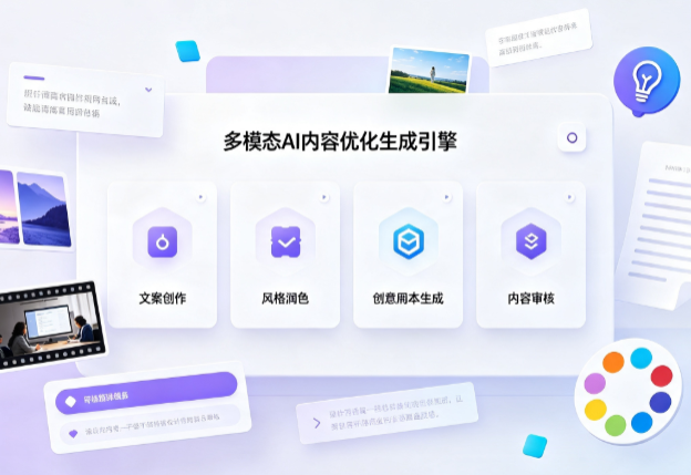 铁东区AI智能内容优化创新 多模态生成技术丰富数字内容创作生态